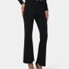 Forcast Jordy Flared Knit Pants* High-Waisted Pants|Work Pants