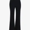 Forcast Jordy Flared Knit Pants* High-Waisted Pants|Work Pants