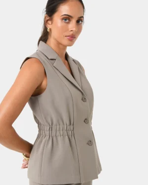 Forcast Jordy Longline Vest* T-Shirts & Tops|Work Tops