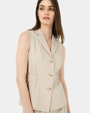 Forcast Jordy Longline Vest* T-Shirts & Tops|Work Tops