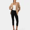 Forcast Josie 2 Cropped Notch Pants* Cropped Pants|Slim Leg Pants