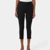 Forcast Josie 2 Cropped Notch Pants* Cropped Pants|Slim Leg Pants