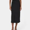 Forcast Joy Satin Midi Skirt* Midi & Maxi Skirts|Work Skirts