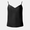 Forcast Joy Satin V-neck Cami* T-Shirts & Tops|Basic Tops