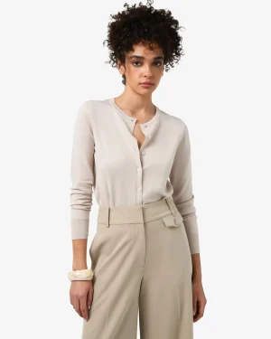 Forcast Joyce Knit Cardigan* Long Sleeve Tops|Work Tops