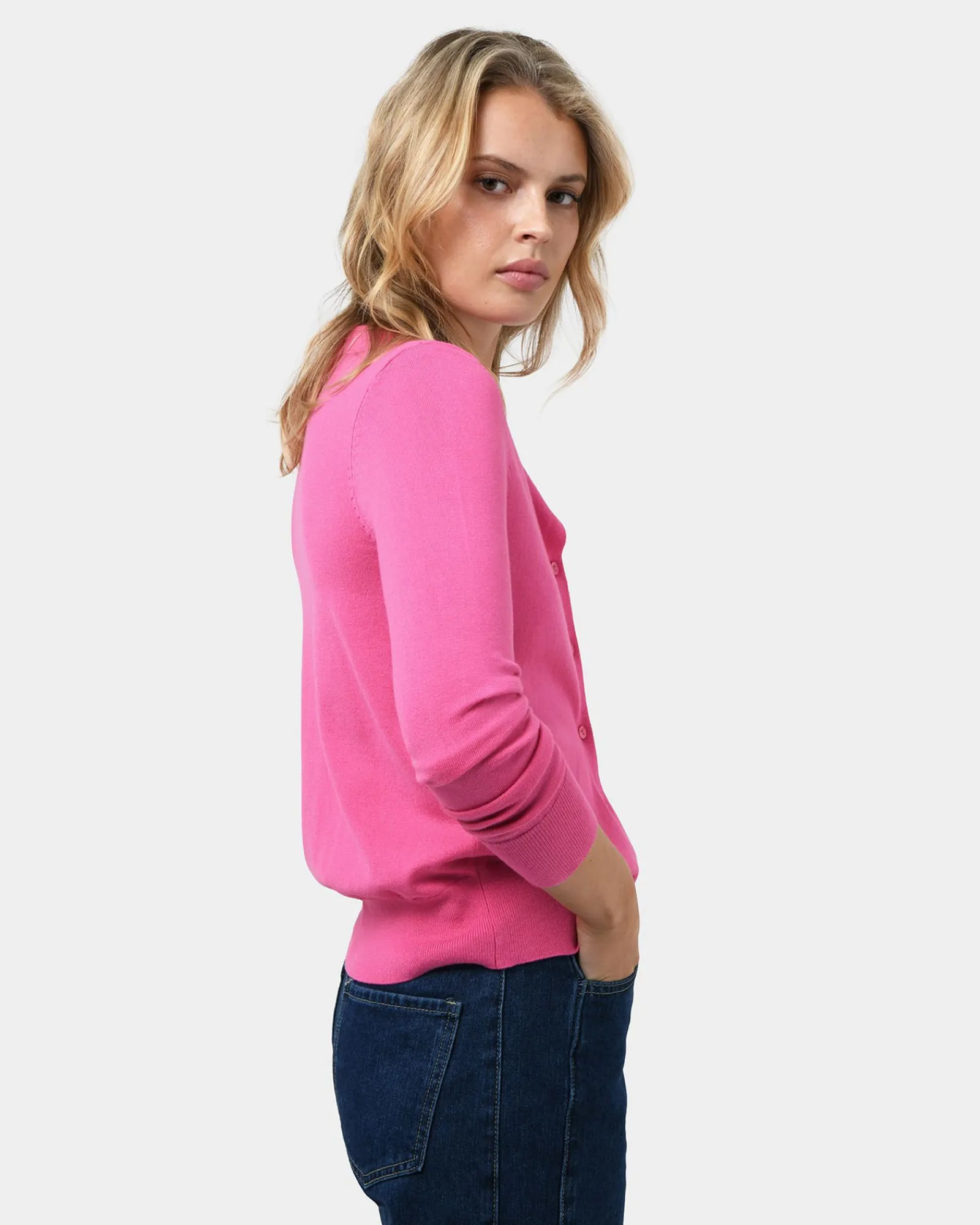 Forcast Joyce Knit Cardigan* T-Shirts & Tops|Long Sleeve Tops
