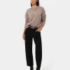 Forcast Joyli Round Neck Knit* Long Sleeve Tops|Work Tops