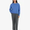 Forcast Joyli Round Neck Knit* Long Sleeve Tops|Work Tops