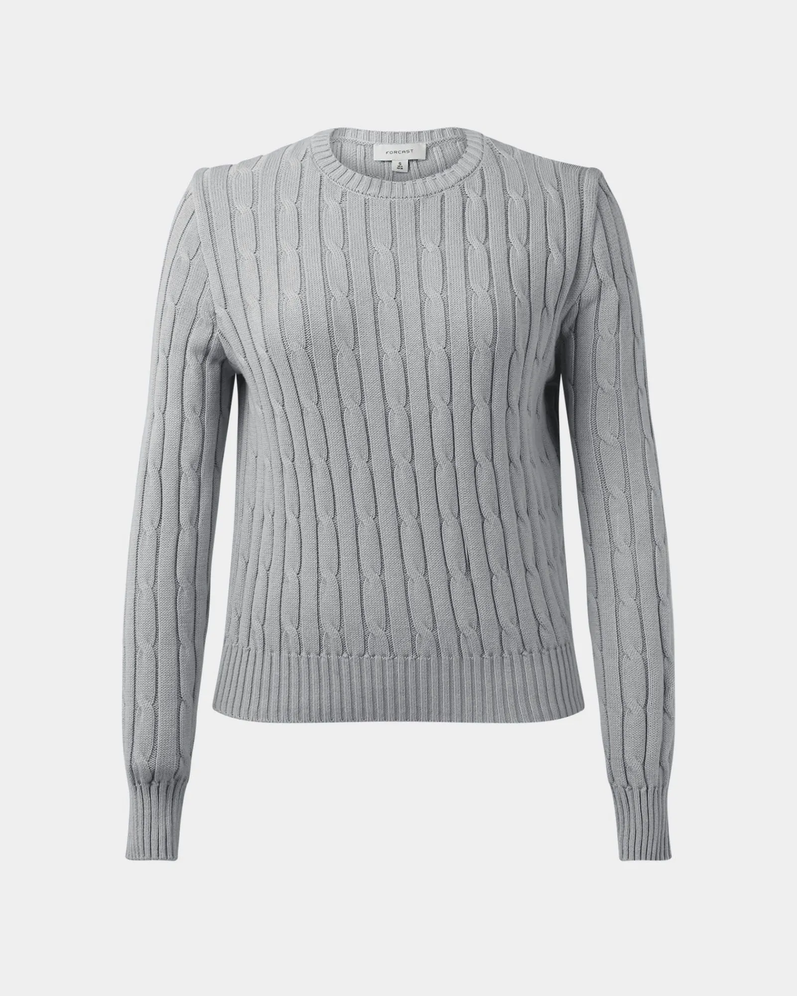 Forcast Juanita Cotton Cable Knit* T-Shirts & Tops|Work Tops