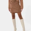 Forcast Julie Faux Suede Mini Skirt* Mini Skirts|Work Skirts