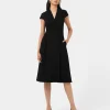 Forcast Juno Panel Ponte Dress* Midi Dresses|Midi Dresses