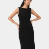 Forcast Juno Ponte Fitted Dress* Midi Dresses|Midi Dresses