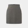 Forcast Kai Check Mini Skirt* Mini Skirts|Work Skirts