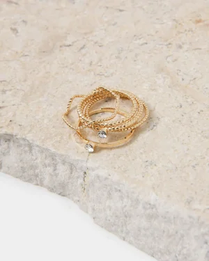 Forcast Kaleah 5pc Rings Set* Rings