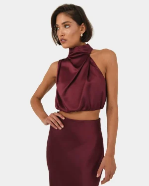 Forcast Kaye Asymmetric Cowl Neck Top* T-Shirts & Tops|Basic Tops