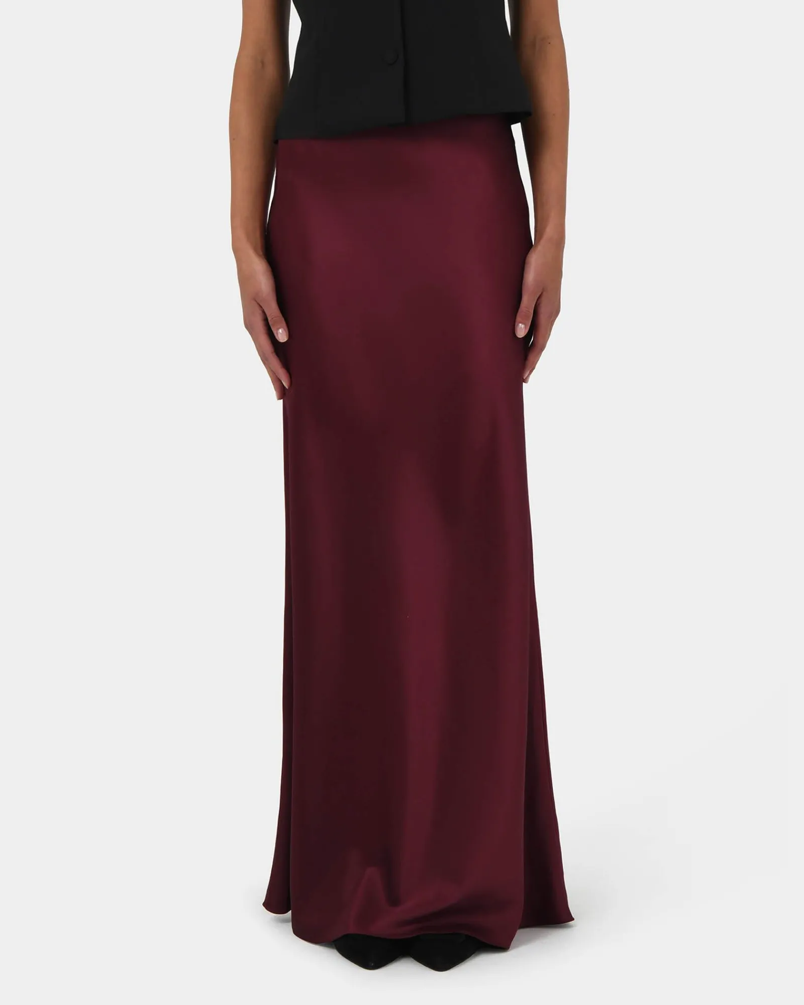 Forcast Kaye Maxi Bias Skirt* Midi & Maxi Skirts|Matching Sets