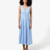 Forcast Kendal Linen Blend Dress* Midi Dresses|Midi Dresses