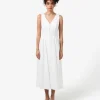 Forcast Kendal Linen Blend Dress* Midi Dresses|Midi Dresses