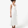 Forcast Kendal Linen Blend Dress* Midi Dresses|Midi Dresses