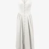 Forcast Kendal Linen Blend Dress* Midi Dresses|Midi Dresses