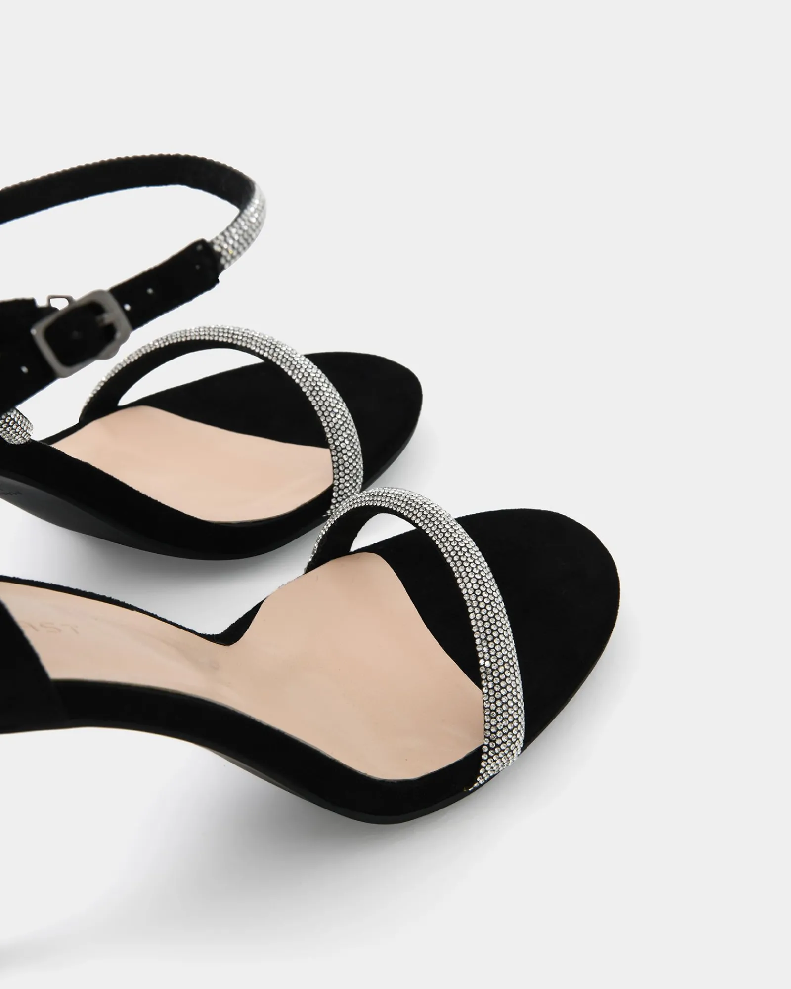 Forcast Kendall Crystal Strap Heels* Shoes