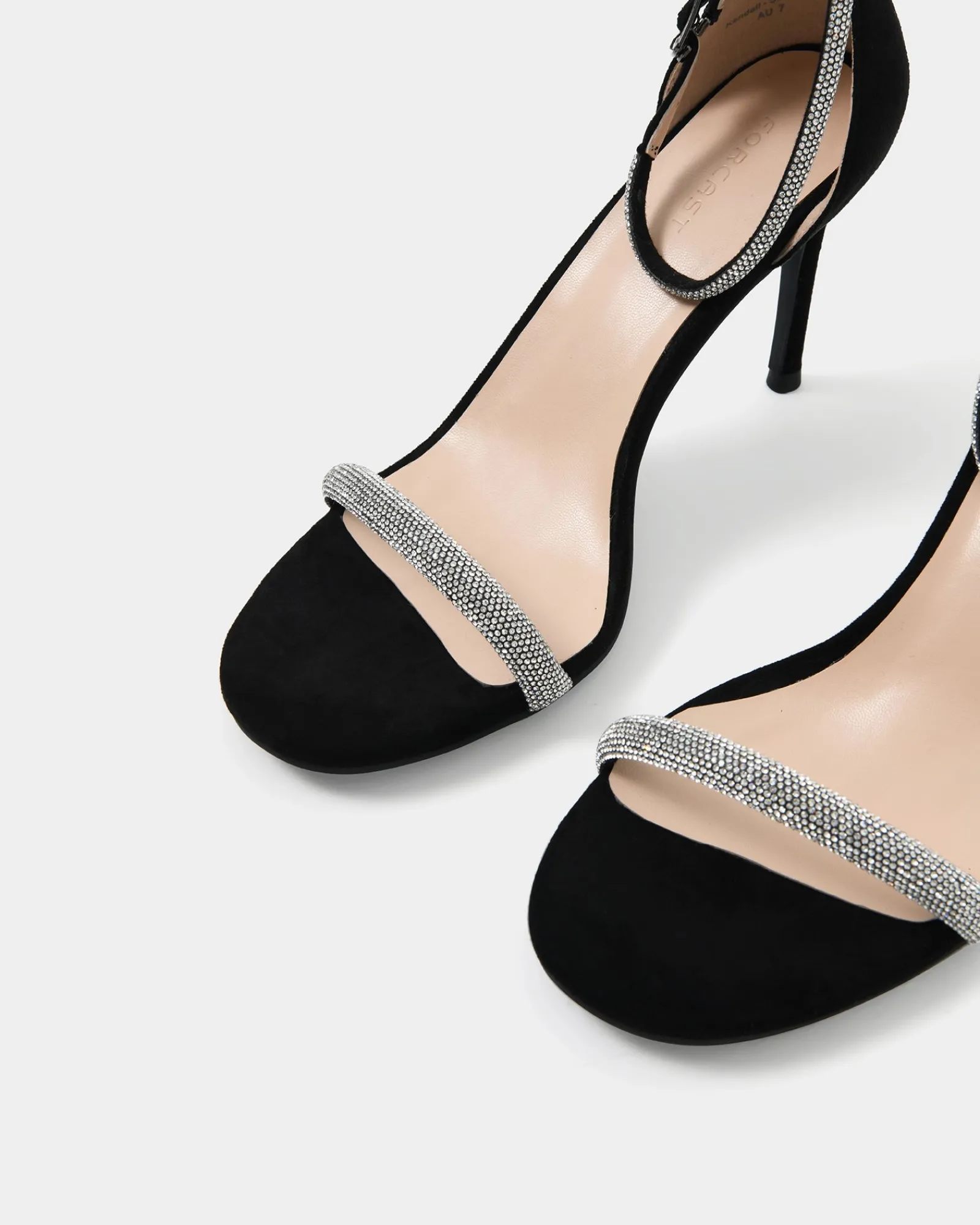 Forcast Kendall Crystal Strap Heels* Shoes