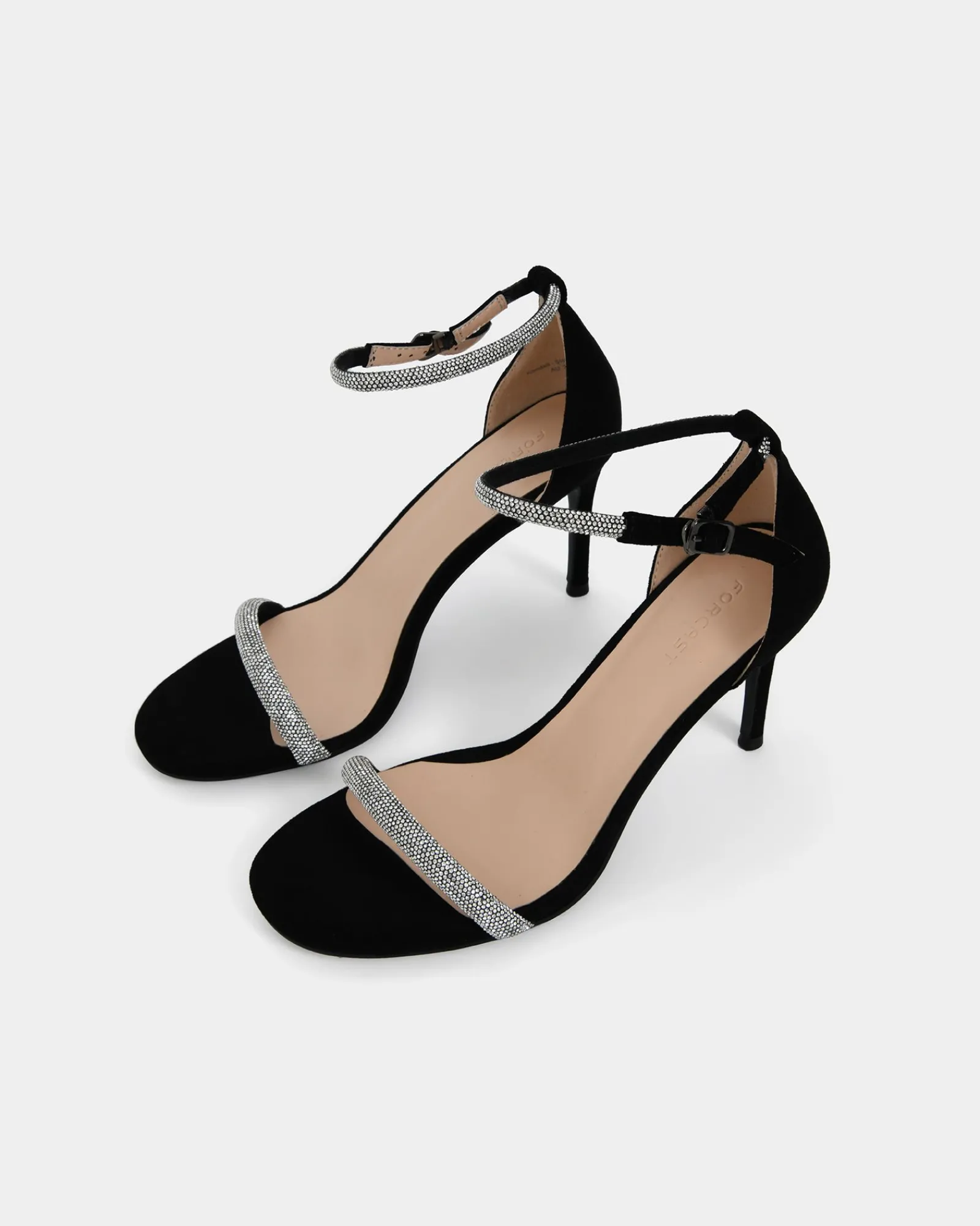 Forcast Kendall Crystal Strap Heels* Shoes