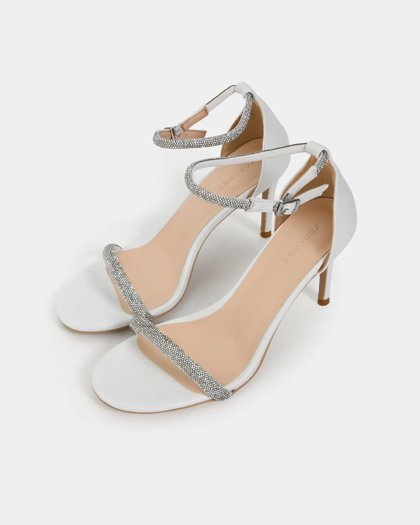 Forcast Kendall Crystal Strap Heels* Shoes