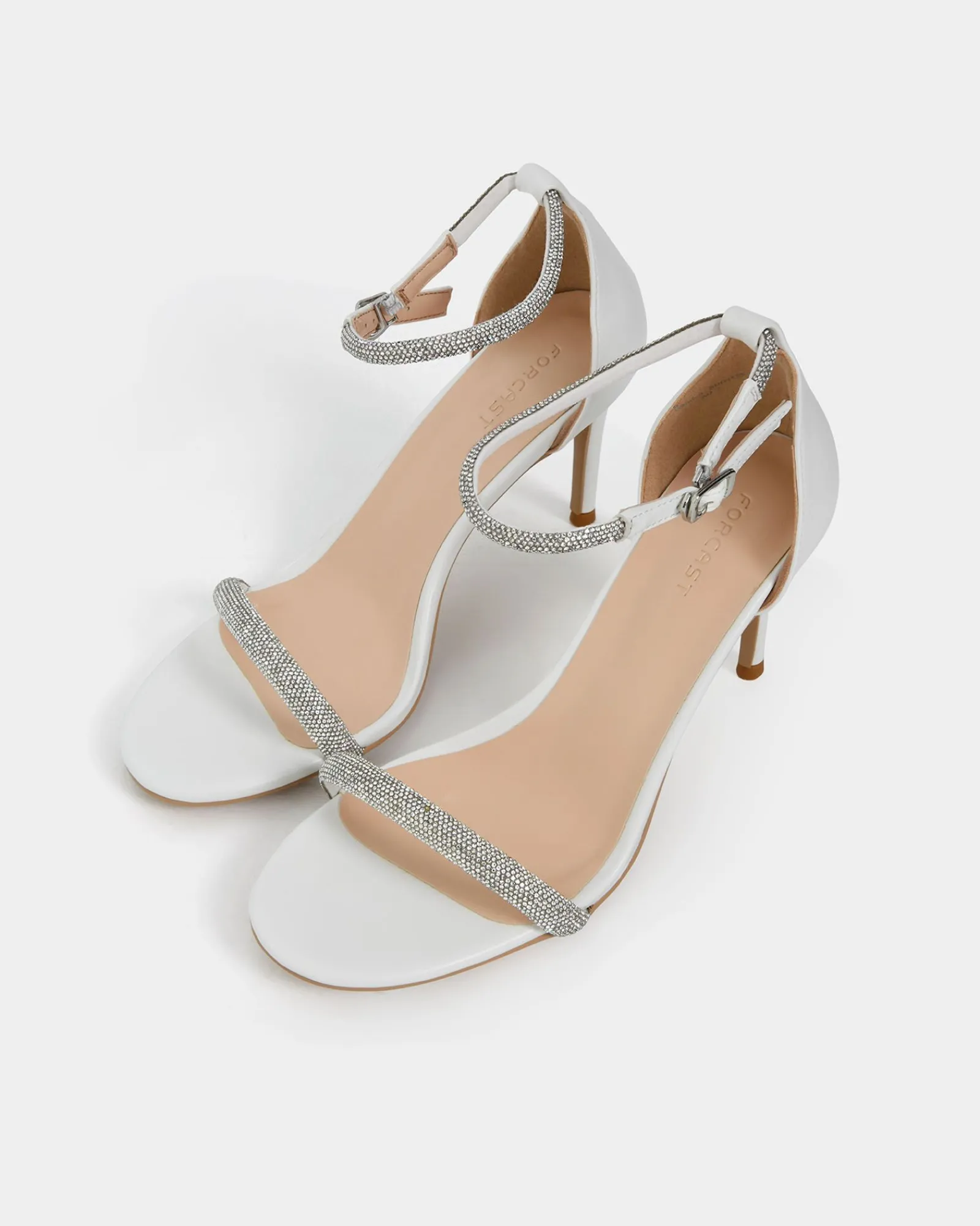 Forcast Kendall Crystal Strap Heels* Shoes