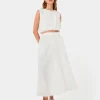 Forcast Kenya Linen Skirt* Midi & Maxi Skirts|Work Skirts