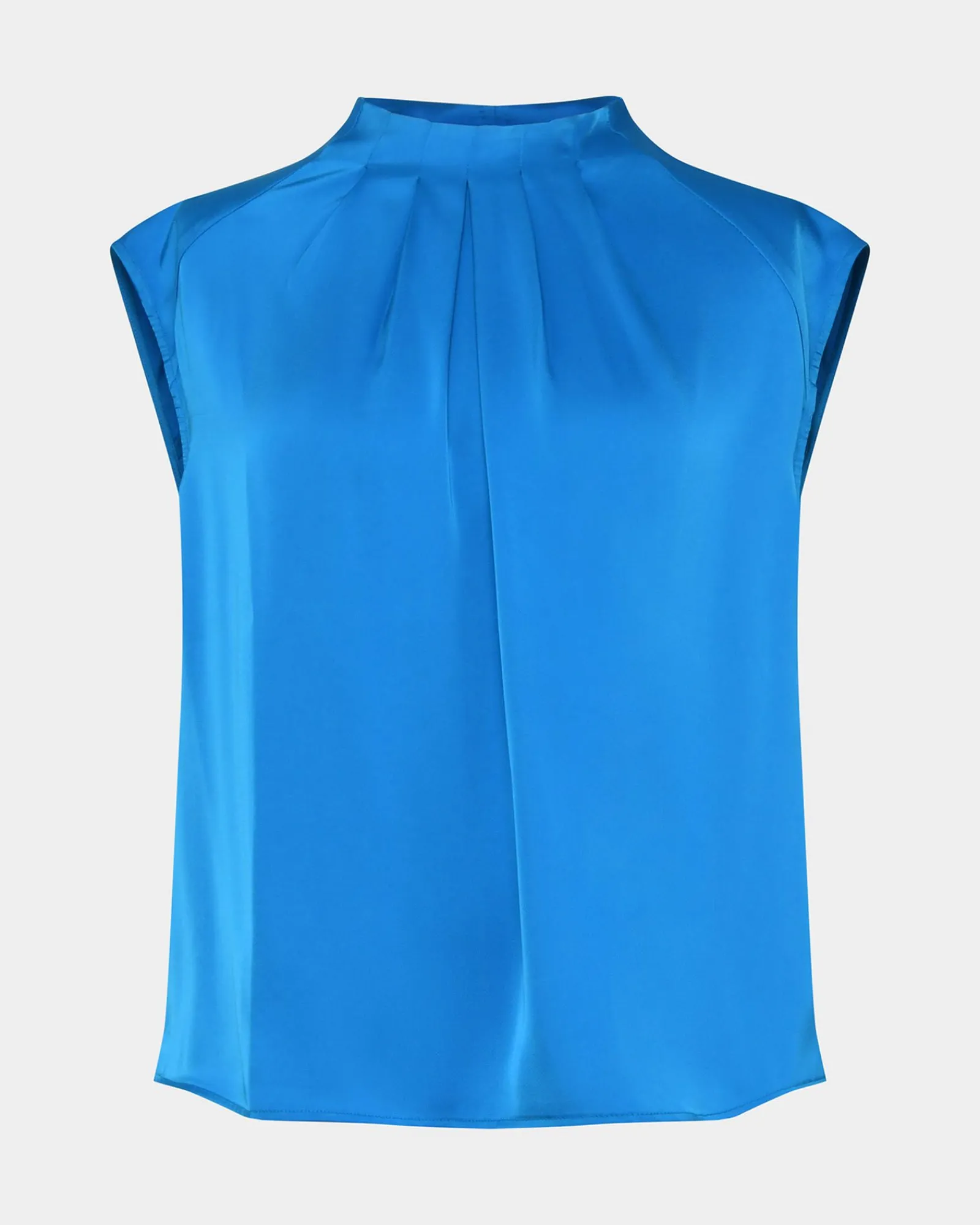 Forcast Kiar Pleated Satin Top* T-Shirts & Tops|Work Tops