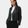 Forcast Kim Cropped Pu Leather Jacket* Jackets & Blazers|Work Jackets
