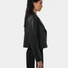 Forcast Kim Cropped Pu Leather Jacket* Jackets & Blazers|Work Jackets