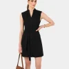 Forcast Kiran Utility Tie Dress* Conscious|Mini Dresses