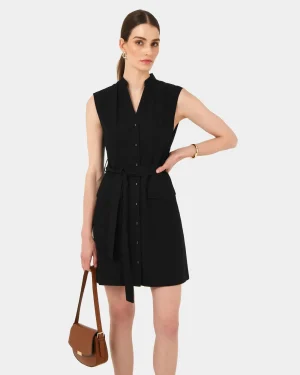 Forcast Kiran Utility Tie Dress* Conscious|Mini Dresses