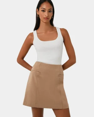 Forcast Kiya Panel Skirt* Mini Skirts|Work Skirts
