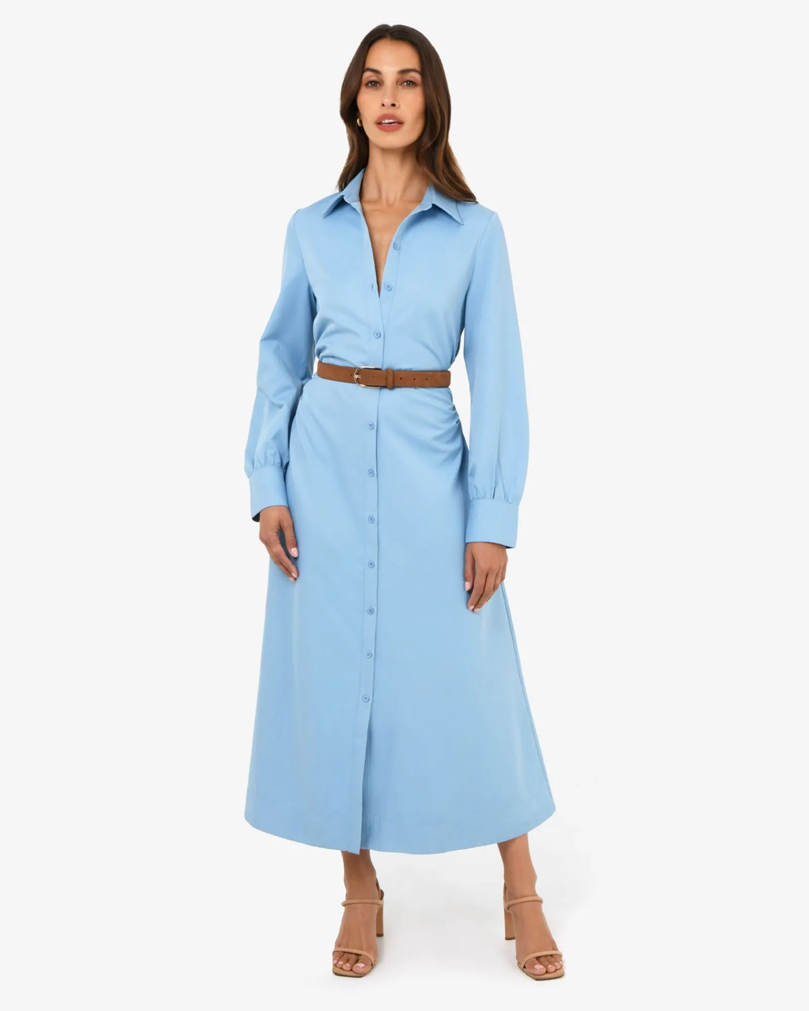 Forcast Kristen Suede Leather Belt* Belts