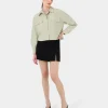 Forcast Kyla Crop Pocket Shirt* Long Sleeve Tops|Shirts & Blouses