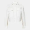 Forcast Kyla Crop Pocket Shirt* Long Sleeve Tops|Shirts & Blouses