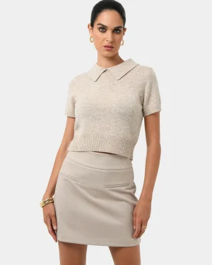 Forcast Lara A-line Mini Skirt* Mini Skirts