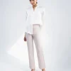 Forcast Lauren Straight Pants* High-Waisted Pants|Straight Leg Pants