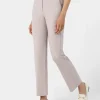 Forcast Lauren Straight Pants* High-Waisted Pants|Straight Leg Pants