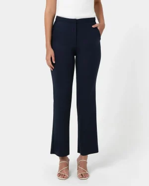 Forcast Lauren Straight Pants* High-Waisted Pants|Straight Leg Pants