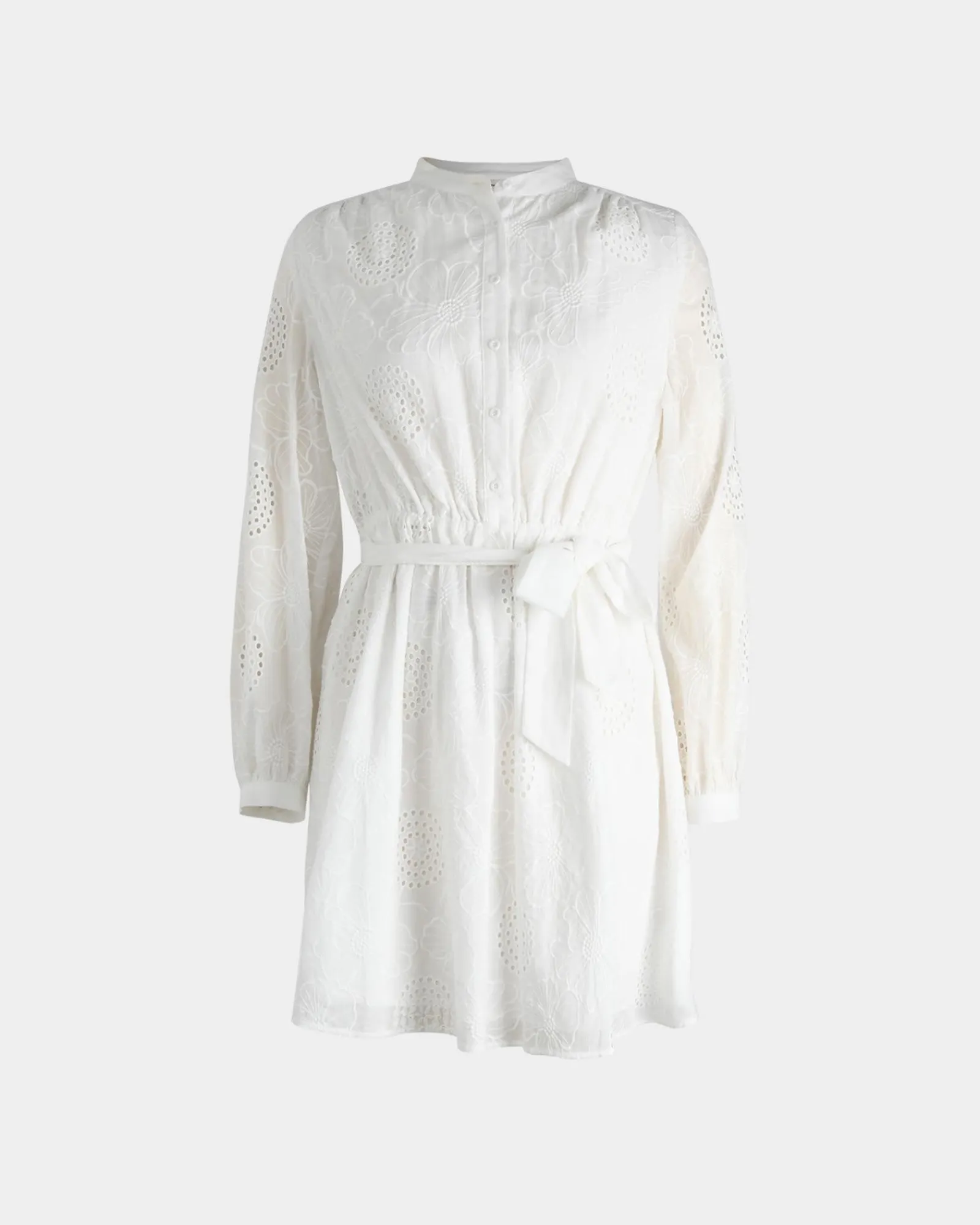 Forcast Lea Cotton Tie Dress* Conscious|Mini Dresses