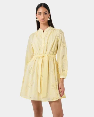 Forcast Lea Cotton Tie Dress* Conscious|Mini Dresses
