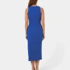 Forcast Leah Side Ruched Midi Dress* Midi Dresses|Midi Dresses