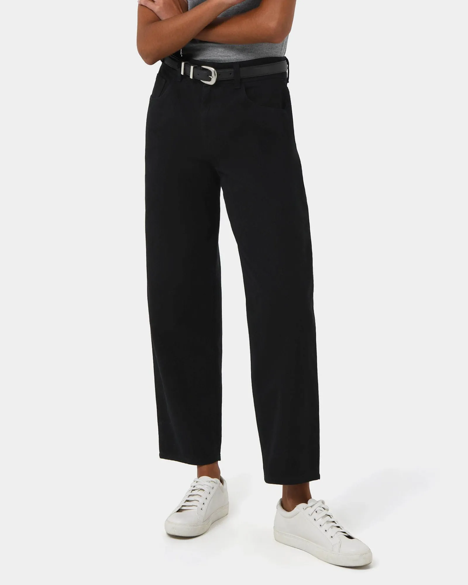 Forcast Leighton Barrel Leg Jeans* Conscious|High-Waisted Pants