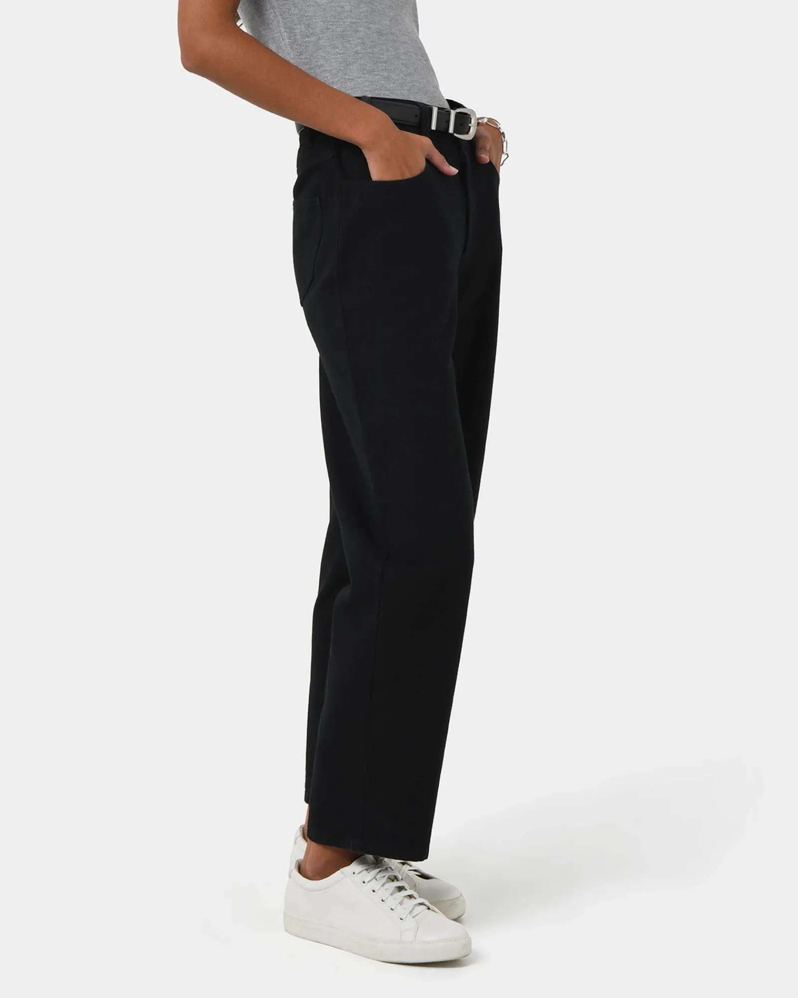 Forcast Leighton Barrel Leg Jeans* Conscious|High-Waisted Pants
