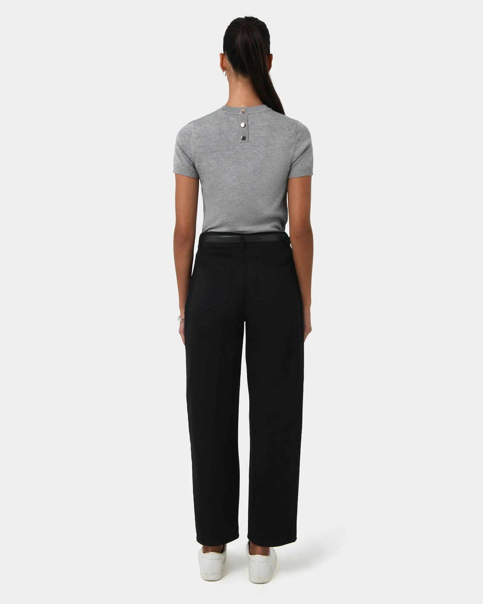 Forcast Leighton Barrel Leg Jeans* Conscious|High-Waisted Pants