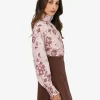 Forcast Lesley High Neck Floral Blouse* Long Sleeve Tops|Shirts & Blouses
